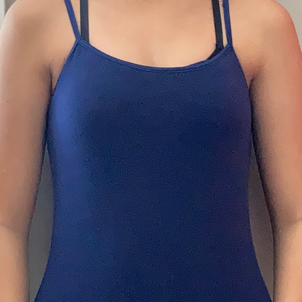 Navy blue tank top